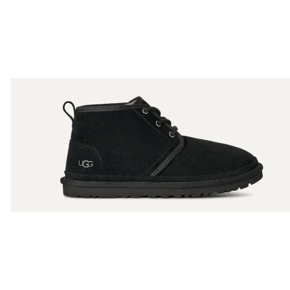 UGG Men\'s Black Suede Neumel Lace Up Chukka Boots 3236 Size 9 main image 6